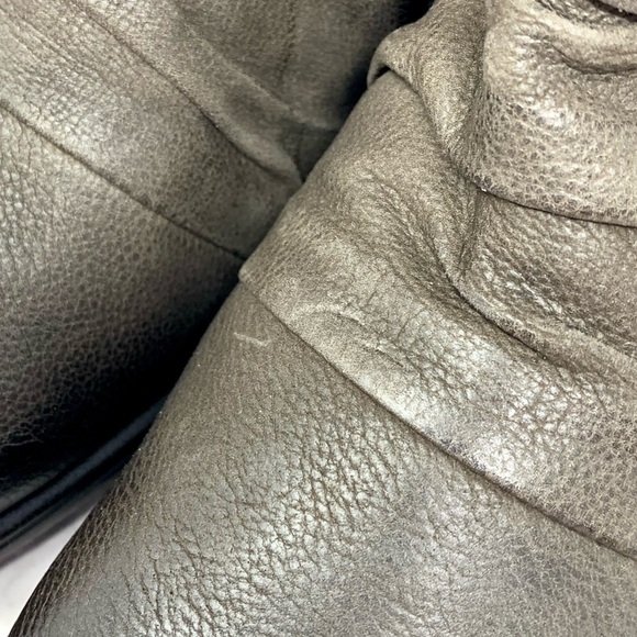 NWOT Miz Mooz Scarborough Multi Strap Olive/Brown Booties 39 Wide Moto Edgy Boho - Picture 10 of 16